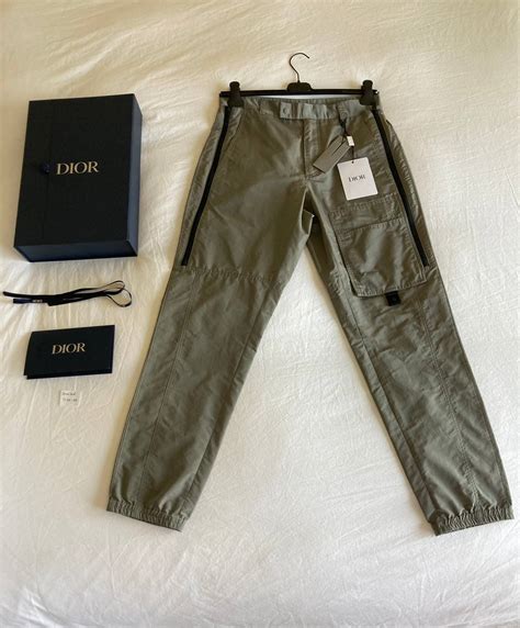 dior technical cargo pants|Cargo Pants Black Technical Cotton Ripstop .